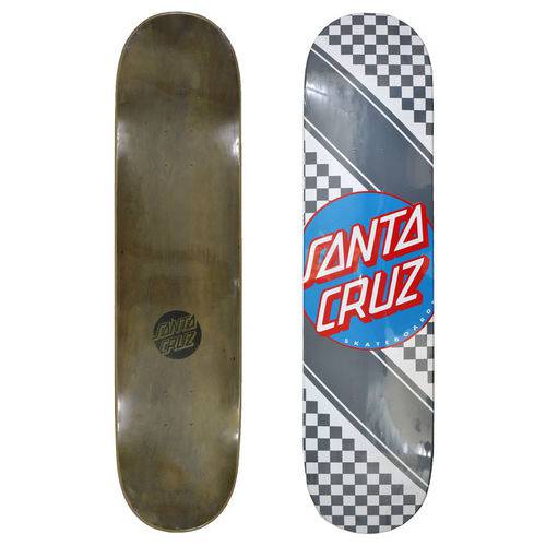 Shape Santa Cruz Check Stripe Cinza 31,7"x 7,75"