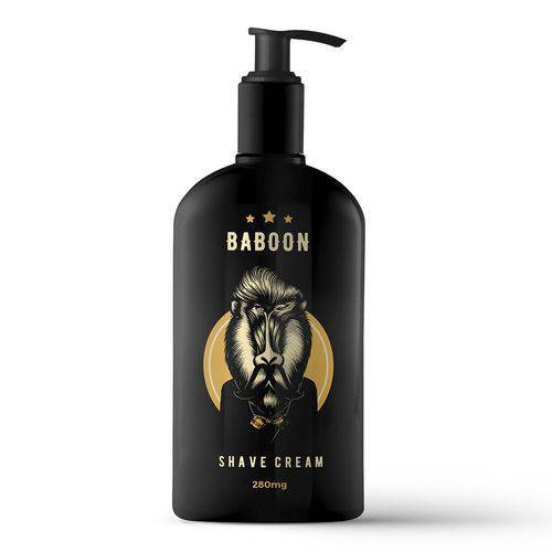 Shave Cream 280 Ml - Creme de Barbear - Baboon