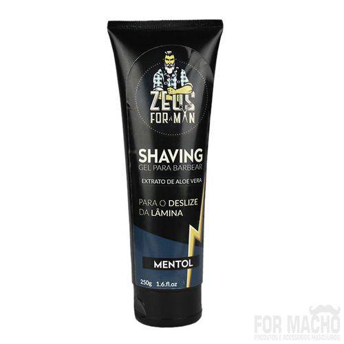 Shaving Zeus Mentol 250g