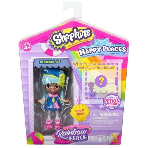Shopkins Happy Place Kit Mini Shoppies Picolita Blue - DTC