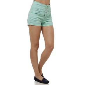 Short Hot Pants Feminino Verde 40