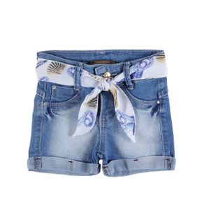 Short Jeans Infantil para Menina - Azul 1