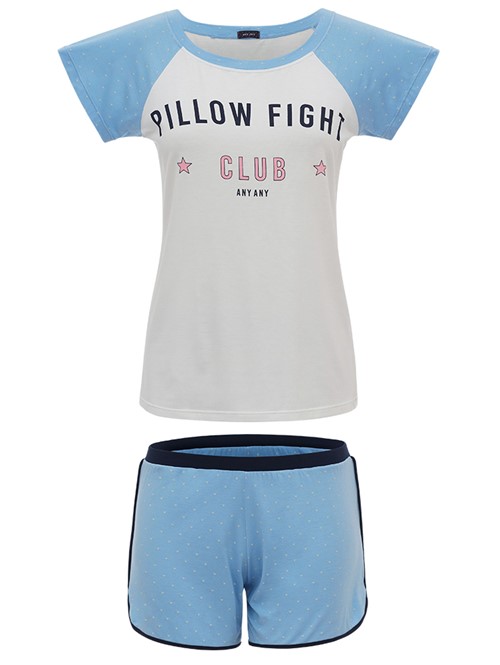 Shortdoll Pillow Club Azul Claro P