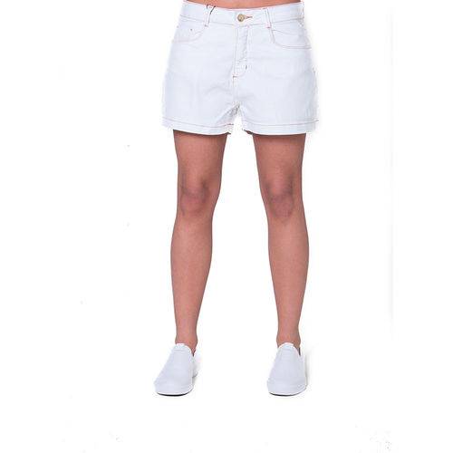 Shorts Ck Jeans Branco Feminino