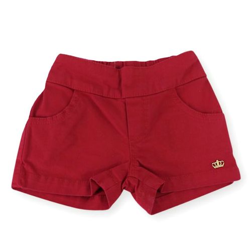 Shorts Colors Vermelho - 1