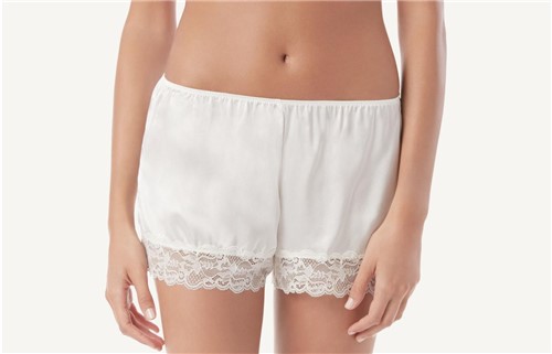 Shorts de Pijama de Seda - Off-White M