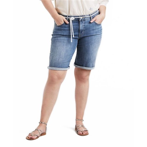 Shorts Jeans Levis Shaping Plus Size - 16