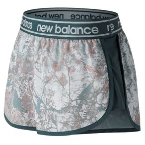 Shorts New Balance Accelerate Printend 2.5in | Feminino Cinza - M