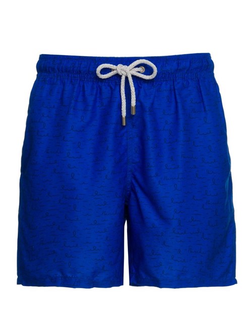 Shorts Ondas Azul Tamanho P