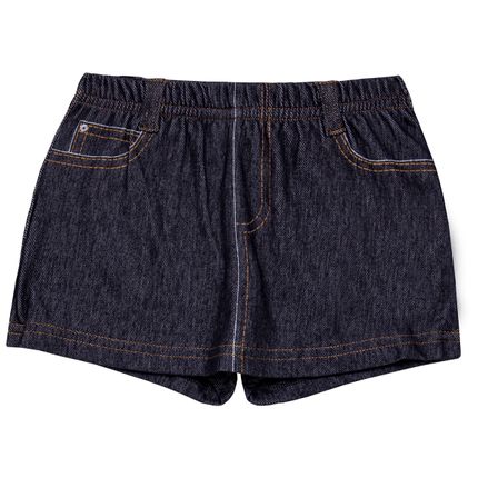 Shorts Saia em Fleece Jeanswear - Bibe