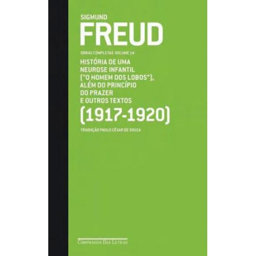 Sigmund Freud - Obras Completas Vol 14 - Cia das Letras