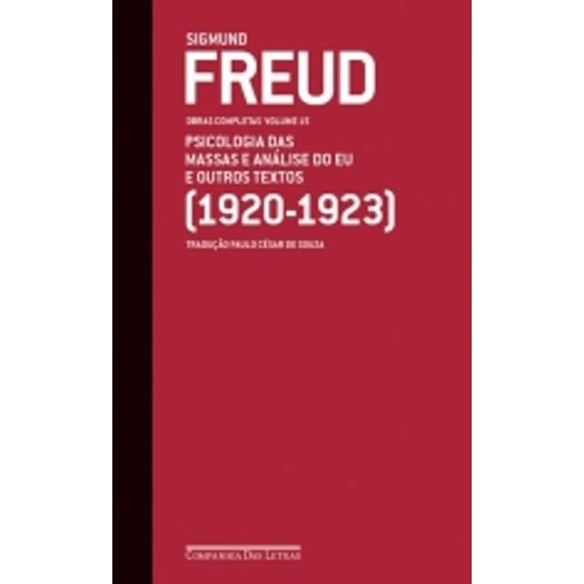 Sigmund Freud - Obras Completas Vol 15 - Cia das Letras