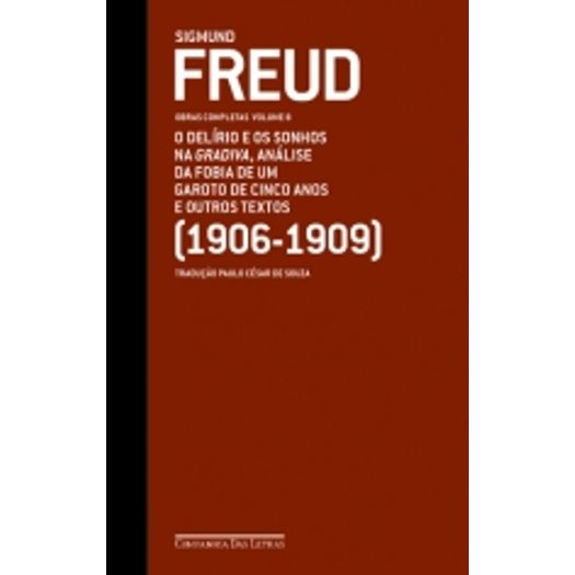 Sigmund Freud - Obras Completas Vol 8 - Cia das Letras