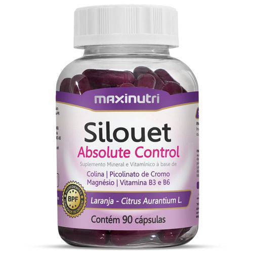 Silouet Absolute Control com 90 Cápsulas - Maxinutri