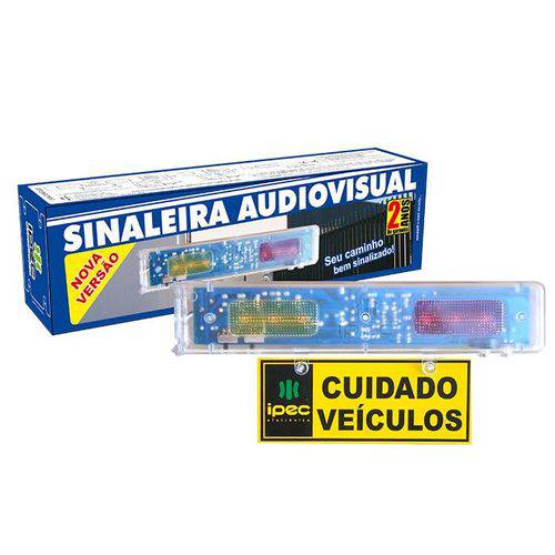 Sinaleira Audiovisual para Sinalizar Entrada e Saida de Veiculos