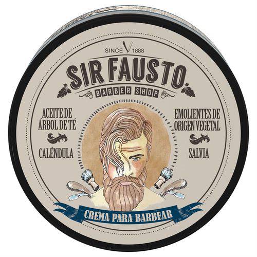 Sir Fausto Creme para Barbear 200ml