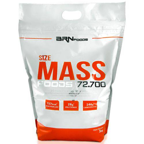 Size Mass Foods 72,700 (3kg) - BRN Foods