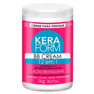 Skafe Keraform BB Cream 12 em 1 - Creme para Pentear 1Kg