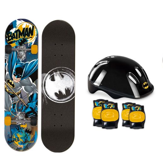 Skate Batman com Kit de Acessórios - Fun Divirta-se