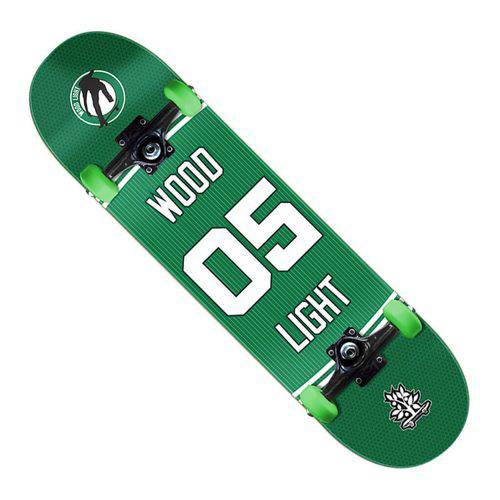 Skate Completo Wood Light Iniciante - Basket Celtics
