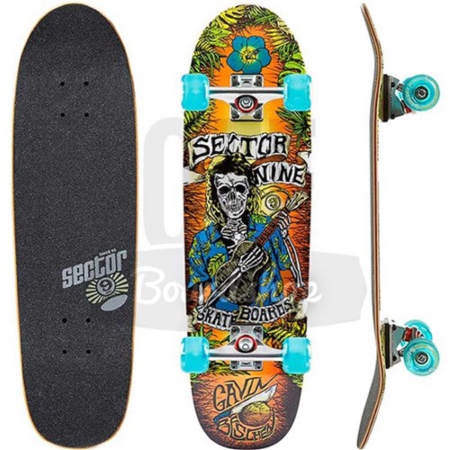 Skate Cruiser Sector 9 Gavin Pro Orange 30.25"