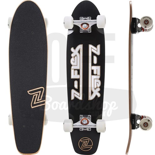 Skate Cruiser Z-Flex Black White 29"