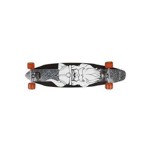 Skate Longboard 96,5cm X 20cm X 11,5cm Sortido - Preto