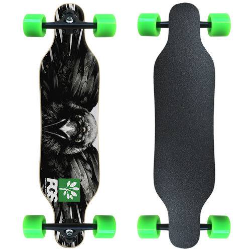 Skate Longboard Completo Montado Pgs - Corvo