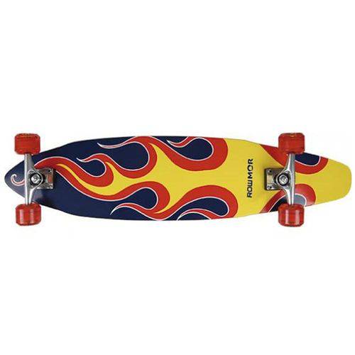 Skate Longboard Estampa Chamas Mor - 40600262
