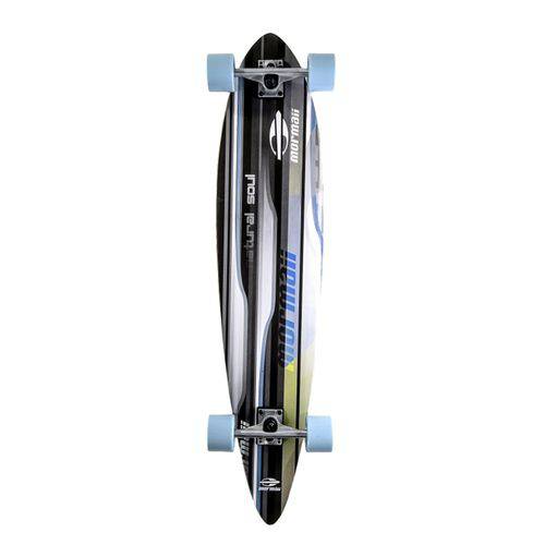 Skate Longboard Mormaii Breeze Abec-7 Cinza e Azul