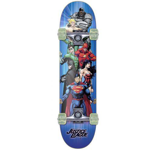 Skateboard Belfix DC Liga da Justiça