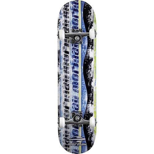 Skateboard Chill Mormaii Azul, Preto e Branco