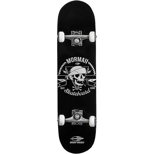 Skateboard Chill Mormaii Branco e Preto