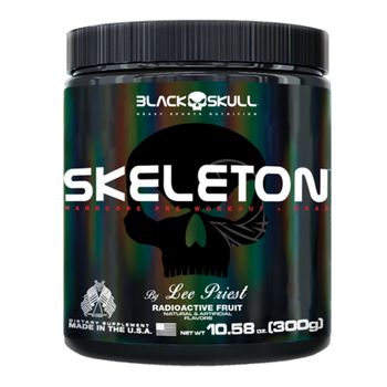 Skeleton 300g Radioactive Fruit - Black Skull