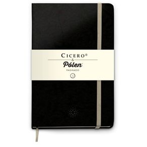 Sketchbook Cicero & Pólen Preto 80 G/m² 14,0 X 21,0 Cm com 160 Páginas Cicero