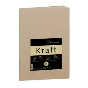 Sketchbook Kraft 120 G/m² A-4 com 20 Folhas Booklet Hahnemuhle