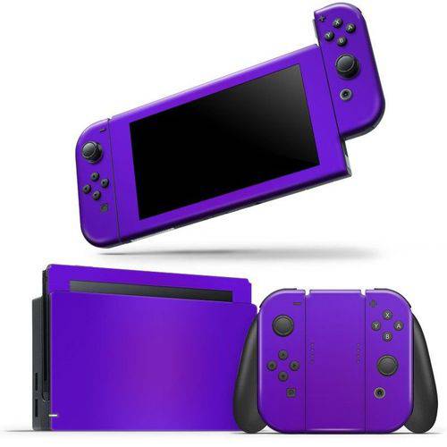 Skin Adesivo Protetor Nintendo Switch (Roxo)