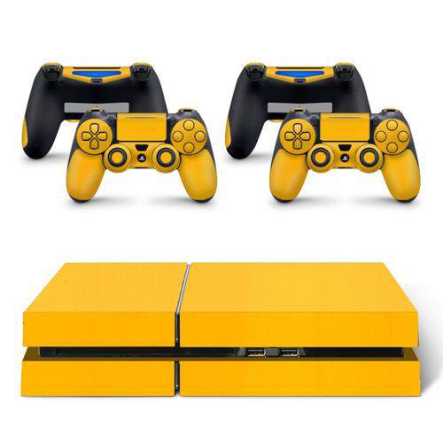 Skin Adesivo Protetor Playstation 4 (Amarelo)