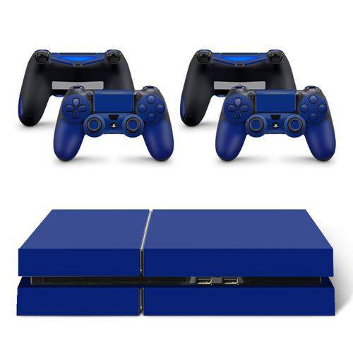 Skin Adesivo Protetor Playstation 4 (Azul Escuro)