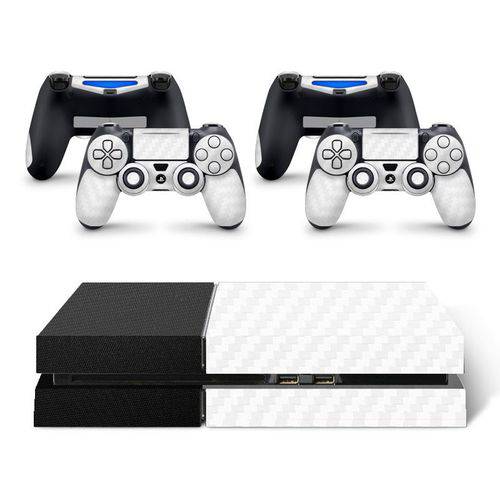 Skin Adesivo Protetor Playstation 4 (Preto e Branco)