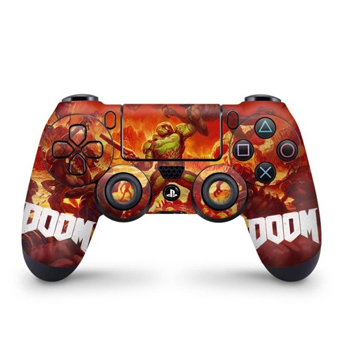 Skin PS4 Controle - Doom Controle