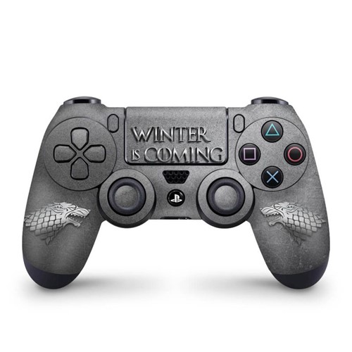 Skin PS4 Controle - Game Of Thrones Stark Controle