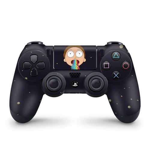 Skin PS4 Controle - Morty Rick And Morty Controle