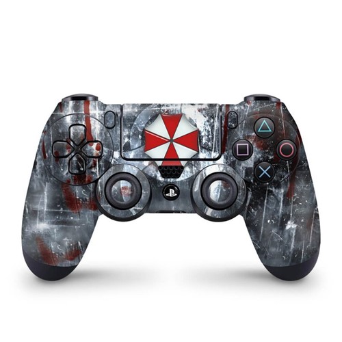 Skin PS4 Controle - Resident Evil Umbrella Controle