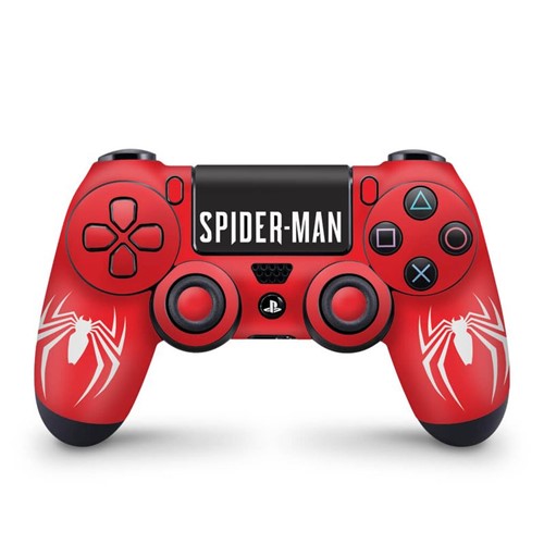 Skin PS4 Controle - Spider Man Controle