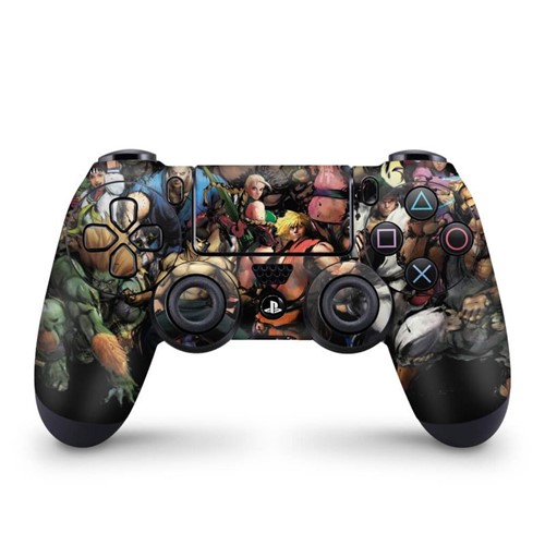 Skin PS4 Controle - Street Fighter Controle