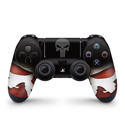 Skin PS4 Controle - The Punisher Justiceiro Controle