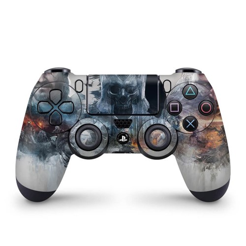 Skin PS4 Controle - The Witcher #B Controle