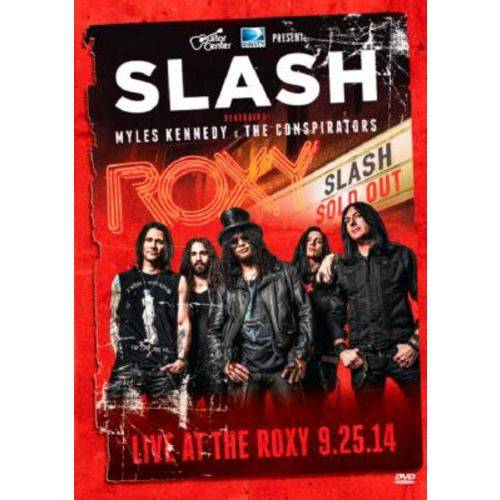 Slash Featuring Myles Kennedy & The Conspirators Live At The Roxy - DVD Rock