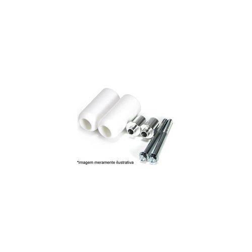 Slider Universal - Batente Unicolor Plastic Branco Shock Absorber (Par) - Bering